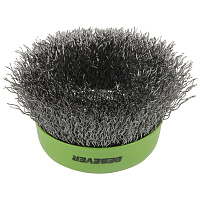 Корщетка для УШМ и УПМ Debever мягкая чашеобразная d65 мм М14 сталь