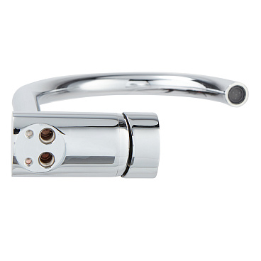 Смеситель для кухни Lavelly Smart хром с высоким изливом однорычажный (624593)