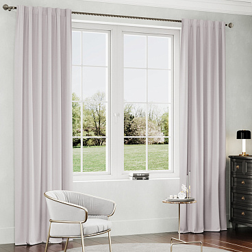 Штора канвас серая 150х280 см Legrand Канвас (58100828)