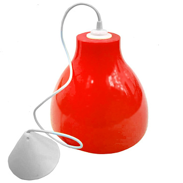 Светильник подвесной Svet Melodi E27 60 Вт красный IP20 (1400-00030)