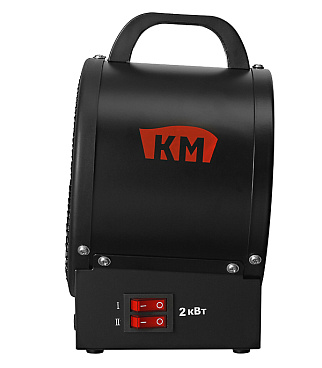 Пушка тепловая электрическая 2 кВт КМ HF2000A прямого нагрева