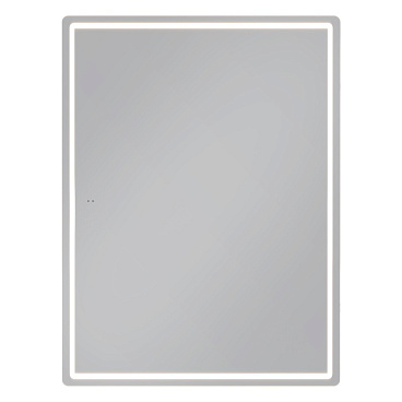 Зеркальный шкаф Vigo Geometry Classic 60х79х17 см с подсветкой белый