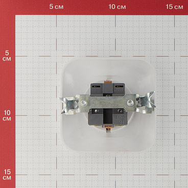 Розетка Svet Стиль встраиваемая белая (0214-00111)