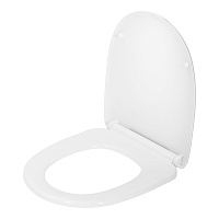 Сиденье для унитаза Uno SO дюропласт с микролифтом быстросъемное (010103)