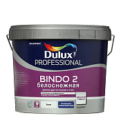 Краска для потолка Dulux/Luxium Bindo 2 белая 9 л