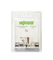 Клемма на 2 провода Wago 2273-202 0,5-2,5 кв. мм самозажимная без пасты (6 шт.)
