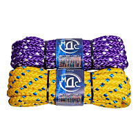 Канат плетеный полипропиленовый 8 прядей d18 мм 10 м МДС повышенной плотности