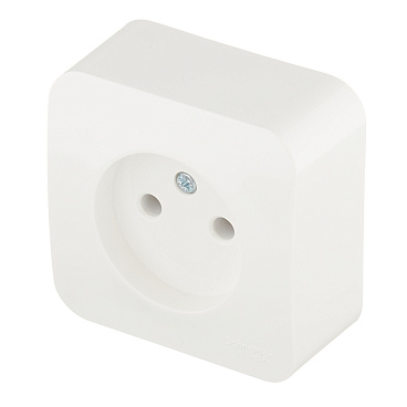 Розетка Systeme Electric Blanca накладная молочная (BLNRA000112)