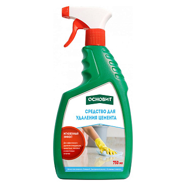 Средство для удаления цементного налета Основит Сэйфскрин SGl1 0,75 л