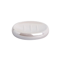 Мыльница для ванной Fora Morning настольная керамика белая/серая (FOR-MOG036)