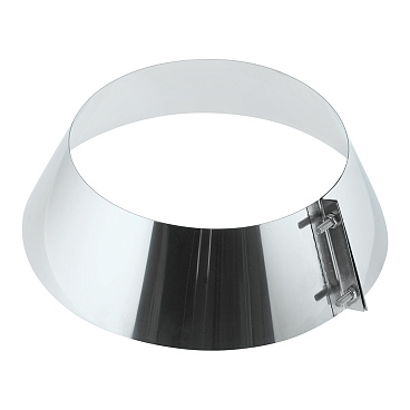 Юбка для дымохода Вулкан d115х215 мм для дымоходов Вулкан V50R AISI 304