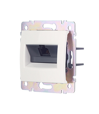 Розетка компьютерная Legrand Valena встраиваемая белая RJ45 (694286)