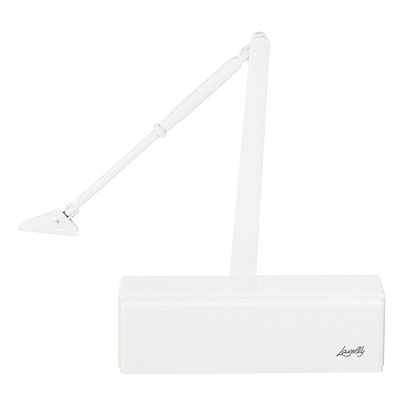 Доводчик дверной Lavelly (45-65 кг) белый