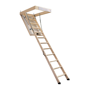 Лестница чердачная Dolle Prof 36 деревянная 60х120х285 см