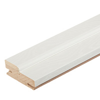 Коробка дверная телескопическая Атум 28 80х32х2100 мм ПВХ белая (2,5 шт.)