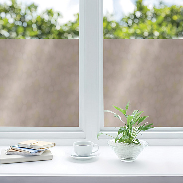 Пленка статическая декоративная для окон желтая 0,45х1,5 м Room Decor