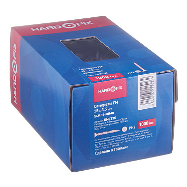 Саморезы ГМ 35x3,5 мм усиленные Hard-Fix (1000 шт.)