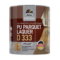 Лак полиуретановый паркетный Dufa Parquet Laquer D333 глянцевый бесцветный 0,75 л