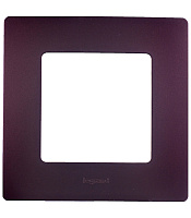 Рамка Legrand Etika одноместная сливовая (672561)