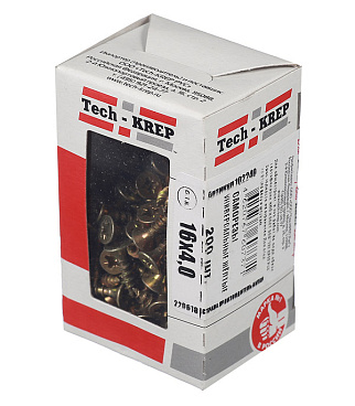 Саморезы универсальные 16x4,0 мм желтые (200 шт.)