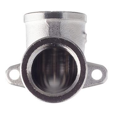 Водорозетка Stout 1/2 ВР(г) х 1/2 ВР(г) никелированная латунная (SFT-0039-000012)