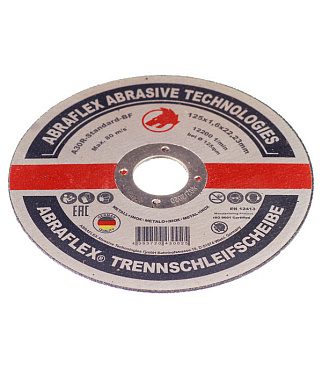 Круг отрезной по металлу Abraflex 125х22х1,6 мм (А125162223/30025)
