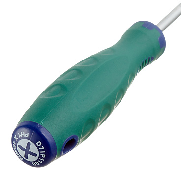 Отвертка крестовая PH1 100 мм Jonnesway Anti-slip grip (D71P1100)