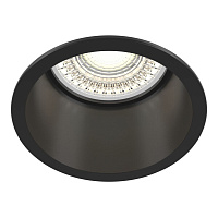 Светильник встраиваемый GU10 черный 50 Вт IP20 Maytoni Reif ДВО (DL049-01B)