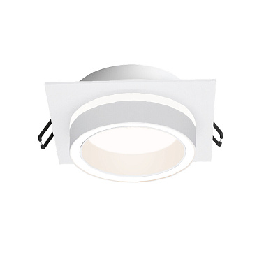 Светильник встраиваемый под лампу GX53 белый 20 Вт IP20 Wolta Luce (WDL-GX53/06W-S)