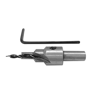 Сверло по дереву Vira 3х62 мм конфирмат для мебельной стяжки 4х50 мм с зенкером (552362)