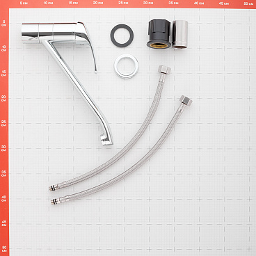 Смеситель для кухни и раковины Milardo Meal хром однорычажный (M02SBR0M05)