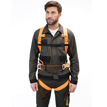 Страховочная система Delta Plus лента оранжевая (HAR14GT)