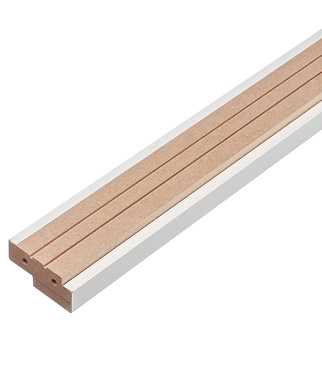 Коробка дверная 70х34х2070 мм (920 мм) финишпленка белая с петлями (2,5 шт.)