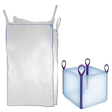 Мешок для мусора Биг-бэг 950х950х1300 мм полипропиленовый 4 стропы (10012716)