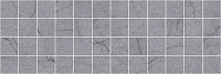 Рок Декор мозаичный серый ММ11187 20х60 матовый