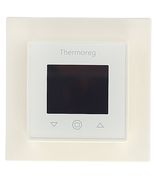 Терморегулятор программируемый для теплого пола Thermoreg TI 970 White белый