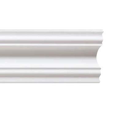 Плинтус потолочный из пенополистирола 104х104х2000 мм Солид С 43/105