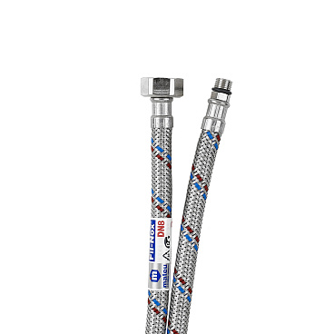 Подводка гибкая для смесителя Mateu 1/2 ВР(г) х М10 штуцер 18 мм 50 см (721050085/THP/678562)