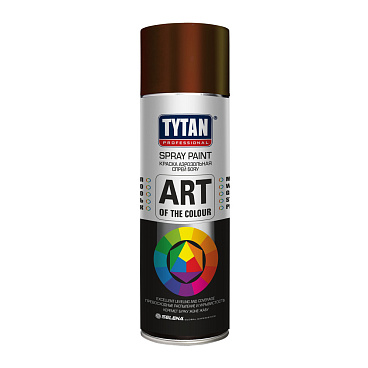 Краска аэрозольная Tytan Professional Art Of The Colour коричневая глянцевая RAL 8017 400 мл