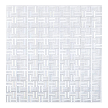 Решетка вентиляционная пластиковая декоративная потолочная Era ПДП Fusion 595х595 мм белая