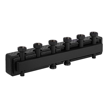 Коллектор распределительный Stout с 3 отопительными контурами в теплоизоляции (SDG-0016-004003)