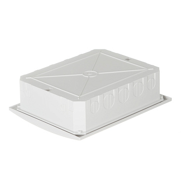 Щит распределительный встраиваемый Dekraft ЩРВ-П-12 пластиковый IP41 220х280х90 мм 12 модулей