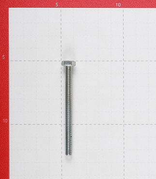 Болт оцинкованный M6x70 мм DIN 933 (3 шт.)