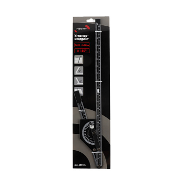 Угломер-квадрант Hesler 500 мм алюминиевый