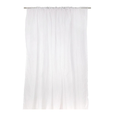 Тюль вуаль белый 500х260 см Legrand с утяжелителем (58091267)
