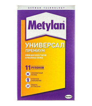 Клей для бумажных обоев Metylan Универсал Премиум 250 г
