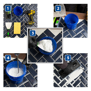 Затирка эпоксидная Plitonit Colorit EasyFill антрацит 2 кг