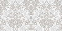 Afina Damask Декор серый 08-03-06-456 20х40