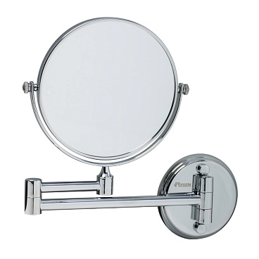 Зеркало косметическое настенное d260 мм с увеличением хром Fixsen Hotel FX-31021