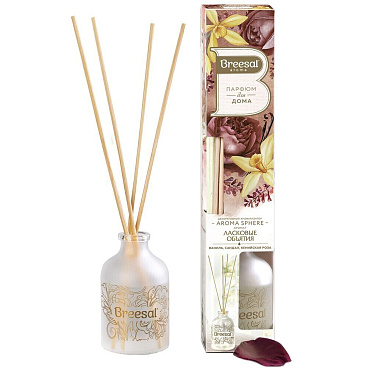 Аромадиффузор с палочками Breesal Aromа Sphere Ласковые объятия 40 мл